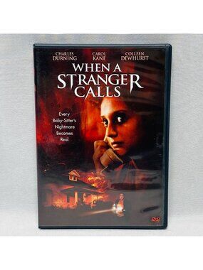 When A Stranger Calls DVD 2006 Horror Thriller Classic Charles Durning Carol Kan